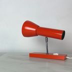 70s Vintage Muurlampje. Retro 1970 70er Oranje. thumbnail 2