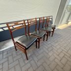 Set Van 4 Johannes Andersen Eetkamerstoelen thumbnail 13