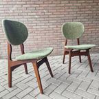 Set Van 2 Vintage Stoelen Jaren 60 Teeffelen Stijl thumbnail 2