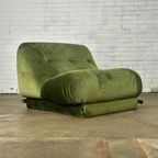 Donkergroen Nuvolone Lounge Fauteuil Door Rino Maturi Voor Mimo Padova thumbnail 2