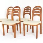 4x Holstebro Stoelen Eetkamerstoelen 'faster' Vintage thumbnail 11