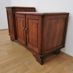 Vintage Tv Meubel, Dressoir Sideboard Met Marmer Blad 712 thumbnail 6