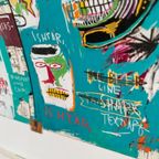 Jean Michel Basquiat (1960-1988) Ishatar 1983, Licensed By Artestar Ny thumbnail 11