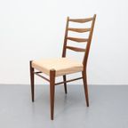 Set Van 4 Vintage Eetkamerstoelen Pastoe St 09 thumbnail 8