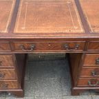 Klassiek Engelse Stijl Bureau Met 9 Lades, 76 Cm Hoog thumbnail 7