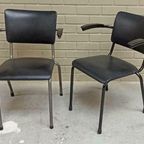 Set Van 2 Vintage Industriële Stoelen, Ahrend De Cirkel thumbnail 20