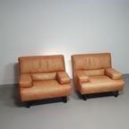 2 X Machalke Thick Saddle Leather Love Seat. thumbnail 4