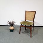 Vintage Teak Chair With Tapered Backrest thumbnail 2