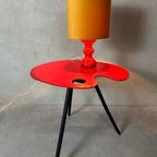 Vintage ‘expo 58’ Bijzettafel – Bois Manu – Lucien De Roeck thumbnail 3