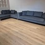 Alberta Collins Hoekbank - Chaise Longue - Stof - Blauw thumbnail 5