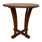 Art Deco Bijzettafel Eiken Jaren 50 Design Minimalisch thumbnail 5