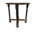 Vintage Houten Pied De Stal / Bijzettafel / Plantentafel thumbnail 10