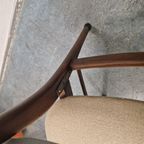 Set Van 3 Vintage Eetkamerstoelen Vintage Stoelen Teakhout thumbnail 5