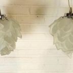 Set Van 2 Glycine Glazen Petal Hanglampen, Spiridon Deco thumbnail 2