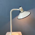 Witte Anvia Bureaulamp - Tafellamp Uit Het Midden Van De Eeuw - Vintage Kantoorlicht thumbnail 4