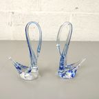 Duo Val Saint Lambert Zwanen thumbnail 5