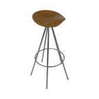 Pepe Cortes - Amat Jamaica - Industrial Vintage Bar Stool - Wooden Seat -Multiple In Stock! thumbnail 2