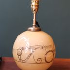 Art Deco Lamp, "Muzieknoten" thumbnail 4