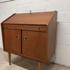 Vintage Kast / Secretaire / Bureau thumbnail 9