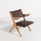 Danish Architectural Armchair By Arne Hovmand Olsen, 1970’s thumbnail 9