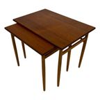 Vintage Bijzettafeltjes Nesting Tables Jaren 60 Teak Design thumbnail 12