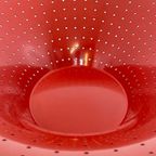 Alessi - Francesca Amfitheatrof - Red Perforated Fruit Bowl - 2000 thumbnail 3