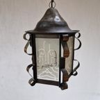 Amsterdamse School Art Deco Hal Lantaarn. thumbnail 10