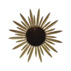 Mid Century Verkoperd Metalen Zonnespiegel Deknudt Convex 55Cm thumbnail 10