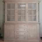 Massief Houten Vitrine Kast thumbnail 11