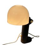 Fuder - Mushroom Table Lamp - Black Plastic Base And Adjustable White Acrylic Shade thumbnail 3