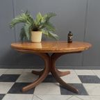 Round Wood Coffee Table 1960S thumbnail 2