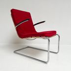 Unieke Vintage Gispen 411 Fauteuil, 1930's thumbnail 2