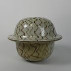 Keramische Pot Met Deksel Johan Van Loon, 1975 thumbnail 2