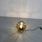 Vintage Plafondlamp, Wandlamp Glashütte Limburg - Rookglas | 01241 thumbnail 7