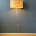 Mid Century Staff Leuchten Lederen Vloerlamp thumbnail 2