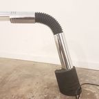 Vintage Italian Targetti Sankey ‘Elbow’ Series Desk Lamp, Chrome And Flexible With Metal Foot, 19 thumbnail 2