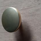 Kastknop/ Meubelknop Retro Goud 40 Mm Nieuw Aluminium Knop thumbnail 2