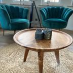 Wabisabi Ronde Salontafel /Coffee Table / Sidetable thumbnail 2