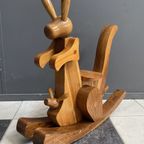 Wood Kangaroo (Rocking Horse) thumbnail 5