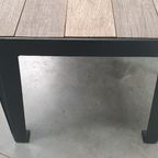 Design Maatwerk Tuintafel Outdoor Antraciet Staal Hardhout 8p thumbnail 18