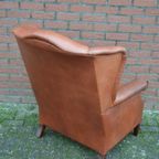 Leren Heren Zetel, Oor Fauteuil thumbnail 2
