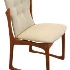 Set Van 4 Vamdrup Eetkamerstoelen 'nyhavn' Vintage thumbnail 15