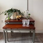 Set Van 2 Vintage Nesting Tables Mimi Set thumbnail 4