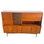 Deens Design Vintage Highboard Vitrinekast 1960’S thumbnail 8