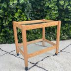 Trolley / Bar Cart / Roltafel Pinewood Glas thumbnail 2