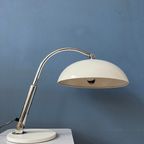 Vintage Hala Busquet / Hala 144 Tafellamp Van Herman Busquet - Witte Bauhaus Bureaulamp thumbnail 8