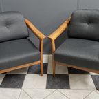 Set Of Two Wilhem Knoll Chairs 1960S thumbnail 14