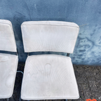Witte Rib Buisframe Stoelen (2 Stuks) thumbnail 7