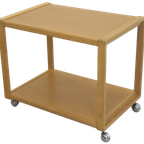 Vintage Deense Trolley 'biersted' Washed Oak thumbnail 10