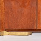 Italian Mid-century Maple Veneer Wardrobe From 1950’s thumbnail 15